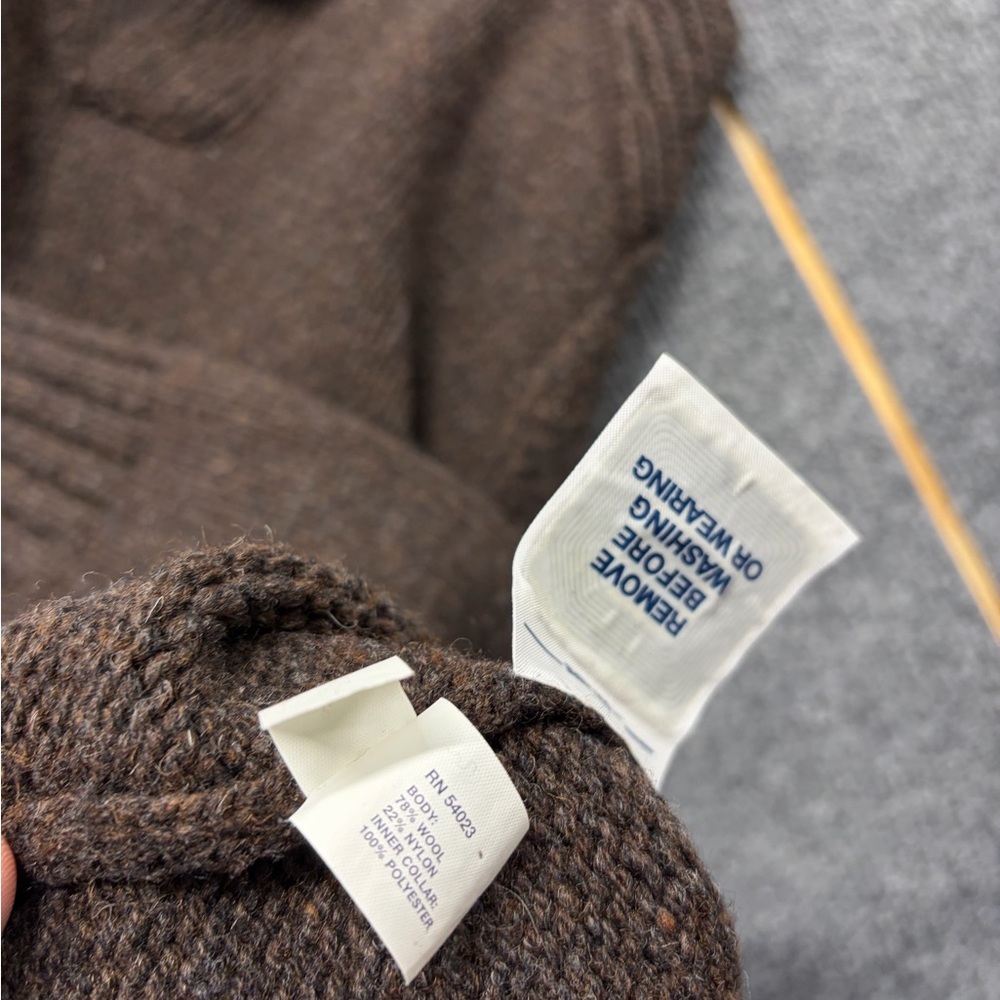 Gap Quarter Button Wool Blend Pullover Sweater - image 5